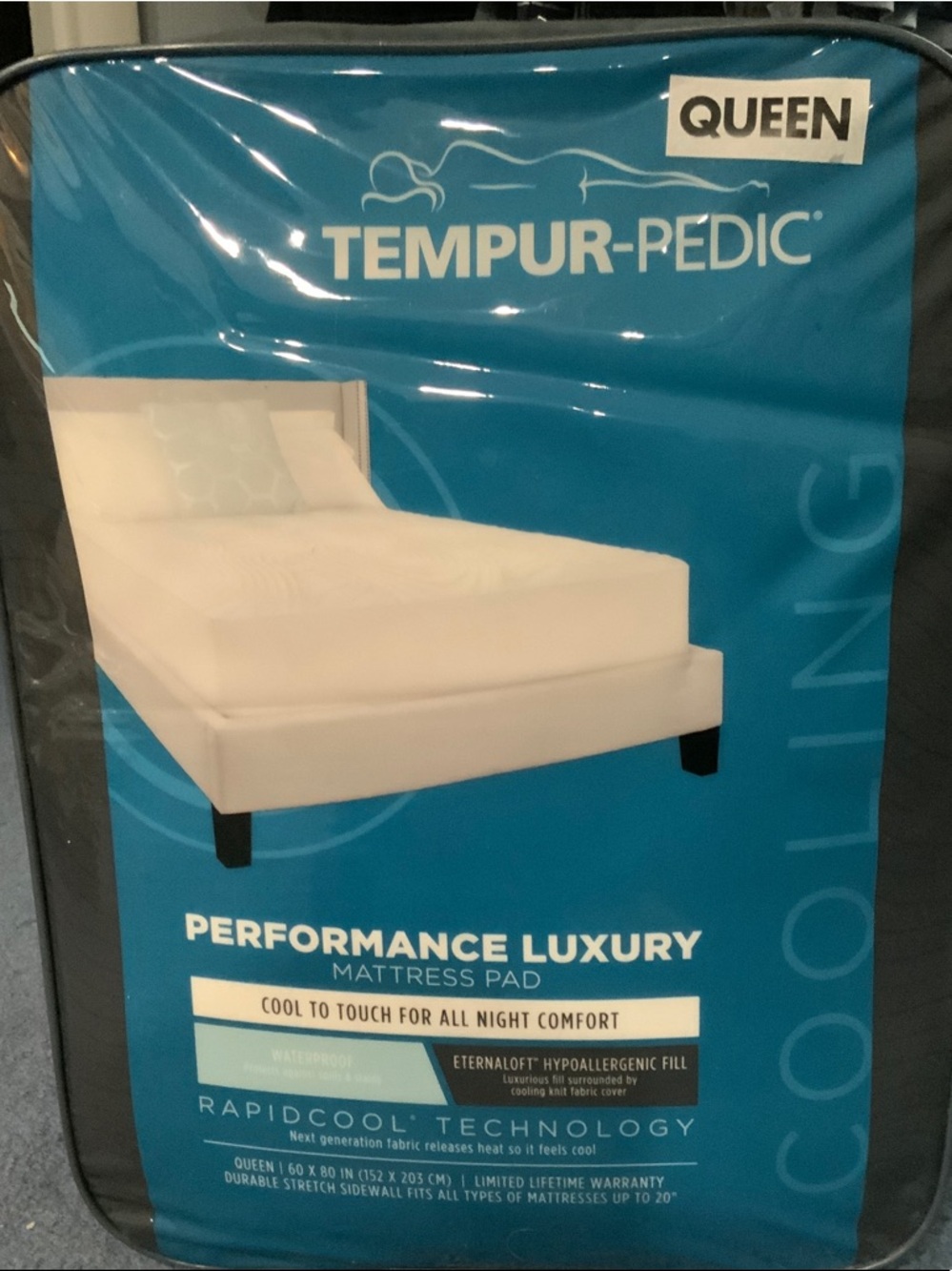 Tempurpedic Performance Luxury Queen Mattress Pad